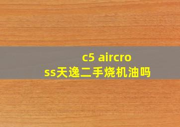 c5 aircross天逸二手烧机油吗